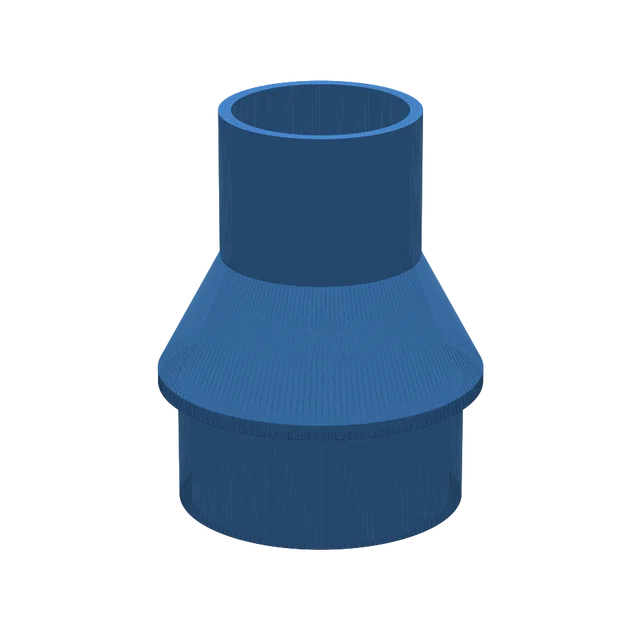 Adapter hút bụi bàn phay Trend CRT/MK3 sang máy Parkside PPWD 30 (57mm ra 35mm) - Image 1