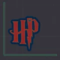 Móc khóa biểu tượng Harry Potter (Harry Potter Keychain) in 3D - Thumbnail 1
