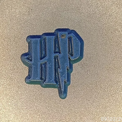 Móc khóa biểu tượng Harry Potter (Harry Potter Keychain) in 3D