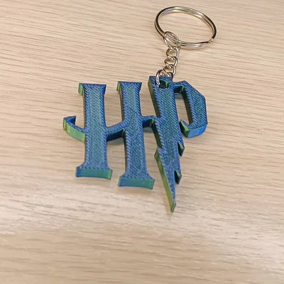 Móc khóa biểu tượng Harry Potter (Harry Potter Keychain) in 3D