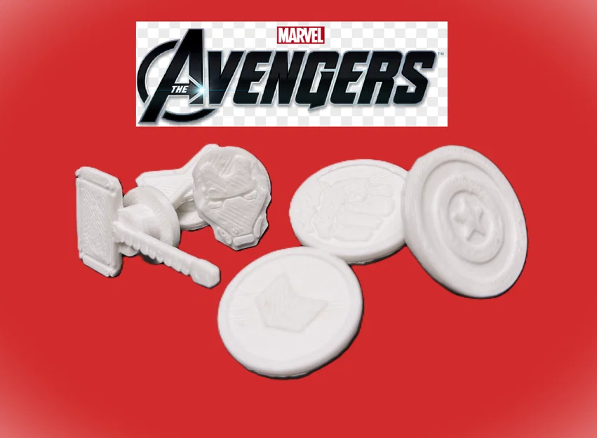 Phụ kiện in 3D trang trí dép Clog chủ đề Avengers cực chất - Image 1