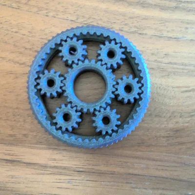 Đồ chơi xoay bánh răng hành tinh (Planetary Gear Spinner) in 3D