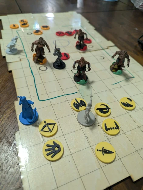 Squad Markers - Token và Marker cho mô hình TTRPG - Image 1
