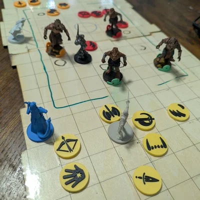 Squad Markers - Token và Marker cho mô hình TTRPG