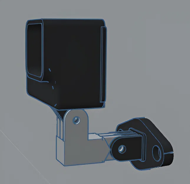 Khớp Nối Góc 90 Độ Gắn Tường Cho GoPro - Phụ Kiện In 3D Đa Năng - Image 2