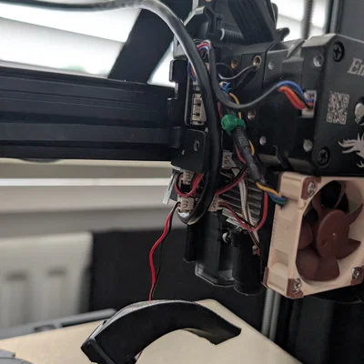 Ngàm gắn Eddy Probe - Ender 3 V3 SE - Microswiss