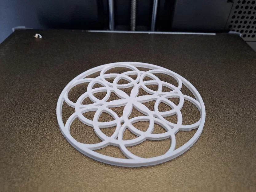 Bộ đế lót ly trang trí họa tiết hình tròn (Circled Coasters) - Image 3