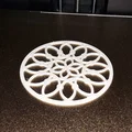 Bộ đế lót ly trang trí họa tiết hình tròn (Circled Coasters) - Thumbnail 4