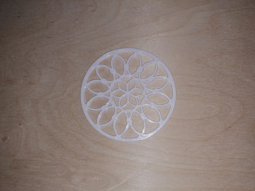 Bộ đế lót ly trang trí họa tiết hình tròn (Circled Coasters) - Image 6