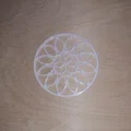 Bộ đế lót ly trang trí họa tiết hình tròn (Circled Coasters) - Thumbnail 6
