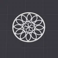 Bộ đế lót ly trang trí họa tiết hình tròn (Circled Coasters) - Thumbnail 8