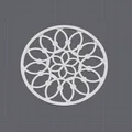 Bộ đế lót ly trang trí họa tiết hình tròn (Circled Coasters) - Thumbnail 10