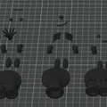 Mô hình Minions lắp ráp không cần máy in 3D đa màu (AMS) - Thumbnail 1