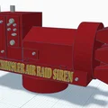 Mô hình loa báo động Chrysler Air Raid Siren cổ điển để bàn - Thumbnail 3
