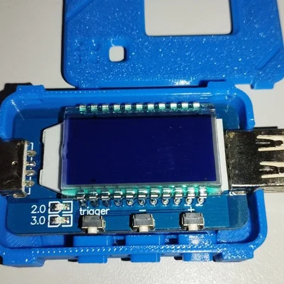 Vỏ bảo vệ cho thiết bị đo điện áp và dòng điện USB