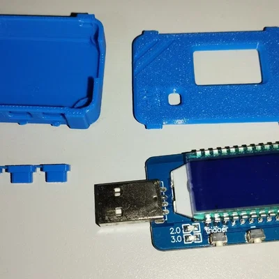 Vỏ bảo vệ cho thiết bị đo điện áp và dòng điện USB