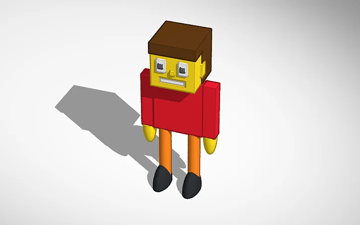 Mô hình nhân vật khối vuông Weesley Edit Labs (In 3D) - Image 1
