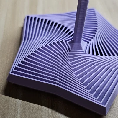 Pentagon Fidget - Đồ chơi giảm stress độc đáo cho bàn làm việc