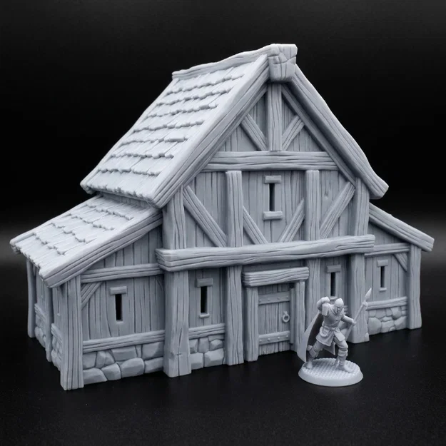 FREE Props Barrack – Mô hình Fantasy (File STL 32mm cho Tabletop RPG) - Image 2