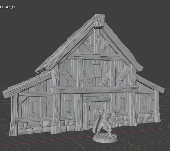 FREE Props Barrack – Mô hình Fantasy (File STL 32mm cho Tabletop RPG) - Image 3