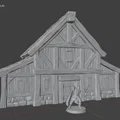 FREE Props Barrack – Mô hình Fantasy (File STL 32mm cho Tabletop RPG) - Thumbnail 3