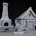 FREE Props Blacksmith – Fantasy Miniatures (File STL 32mm cho Tabletop RPG) - Thumbnail 2