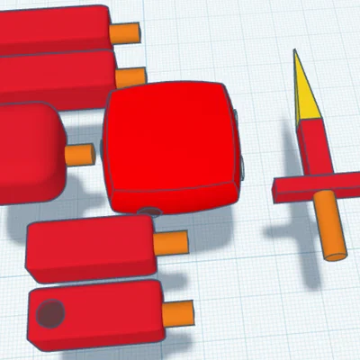 Mô hình Forsaken c00lkidd in 3D phong cách Roblox độc đáo