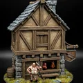 FREE Props Butcher Shop – Phụ Kiện Nhà Thịt (File STL 32mm cho Tabletop RPG) - Thumbnail 1