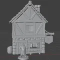 FREE Props Butcher Shop – Phụ Kiện Nhà Thịt (File STL 32mm cho Tabletop RPG) - Thumbnail 2