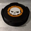 Bộ Đế Lót Ly Harley Davidson - Thumbnail 2