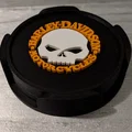 Bộ Đế Lót Ly Harley Davidson - Thumbnail 4