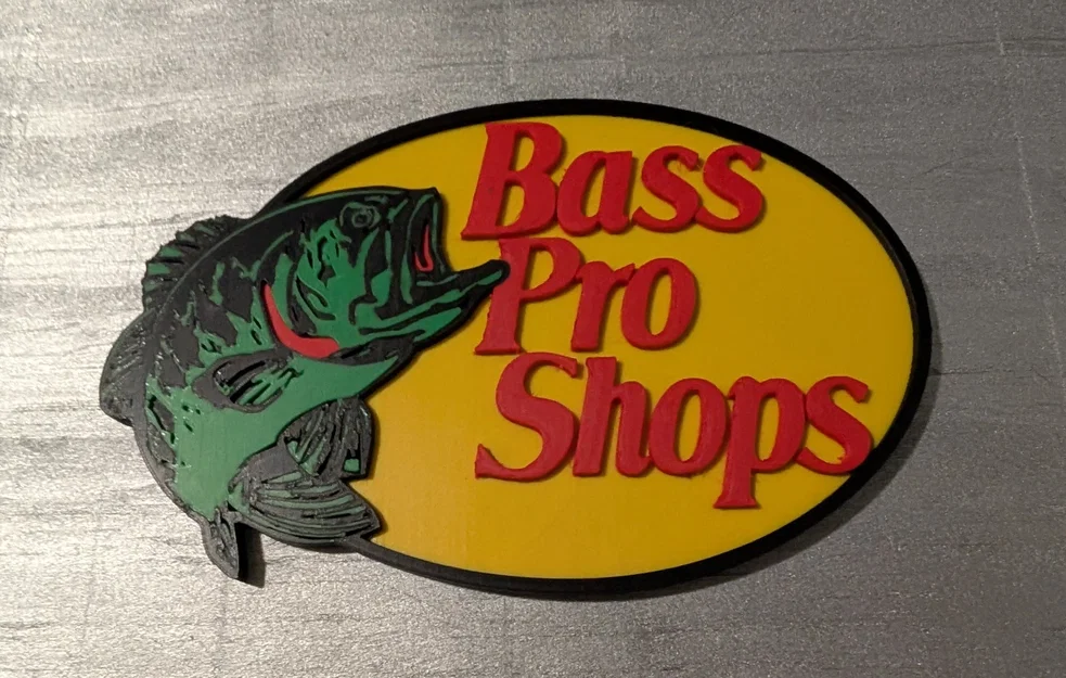 Mô hình bảng hiệu Bass Pro Shops - Image 1