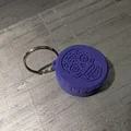 Móc Khóa Hộp Đựng Du Lịch Hình Đầu Lâu Sugar Skull - Thumbnail 2