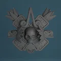 Mô hình trang trí tường Aztec (Aztec Wall Decoration) 3D in ấn - Thumbnail 1