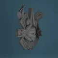 Mô hình trang trí tường Aztec (Aztec Wall Decoration) 3D in ấn - Thumbnail 4