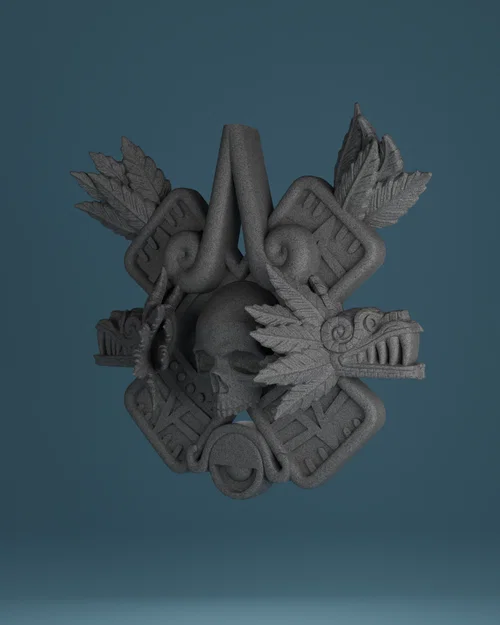 Mô hình trang trí tường Aztec (Aztec Wall Decoration) 3D in ấn - Image 5