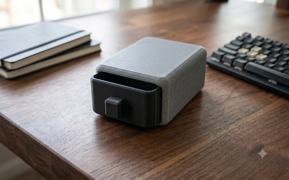 Tiny Box V2 - Hộp lưu trữ nhỏ gọn in 3D tiện lợi - Image 1