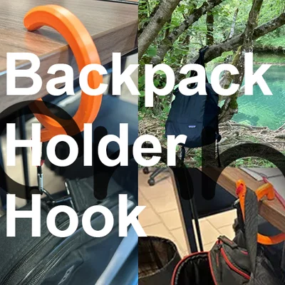 BHH (Backpack Holder Hook) - Móc treo ba lô đa năng