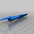 Bộ dụng cụ ăn uống mini gắn nắp bút tiện lợi - Thumbnail 3