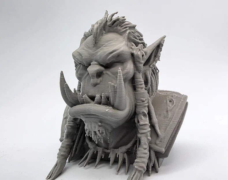 Tượng bán thân thủ lĩnh Orc (Orc Chieftain Bust) - Image 1