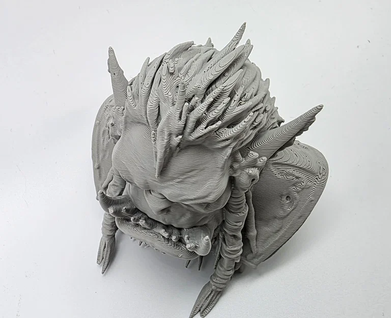 Tượng bán thân thủ lĩnh Orc (Orc Chieftain Bust) - Image 5