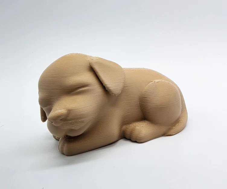Tượng cún con đang ngủ (Sleeping Puppy 2) - Mô hình in 3D decor dễ thương - Image 3