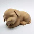 Tượng cún con đang ngủ (Sleeping Puppy 2) - Mô hình in 3D decor dễ thương - Thumbnail 7
