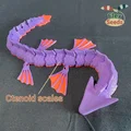 Flexi Water Dragon (Mẫu in Print-in-place) - Thumbnail 3