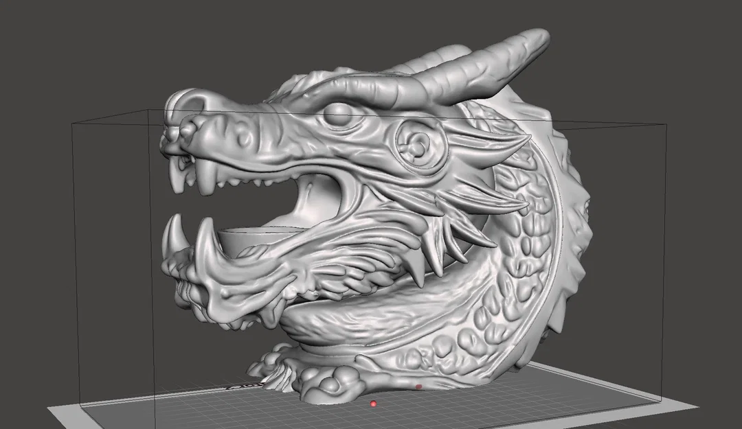 Đế nến LED hình đầu rồng - Dragon's Mouth - Image 2