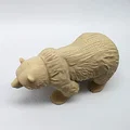 Mô hình chú gấu trang trí điêu khắc 3D độc đáo - Thumbnail 6