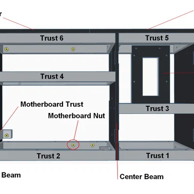 Vỏ máy tính 2U Rackmount Micro-ATX (Không phải thiết kế của tôi!)