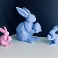 Mô hình chú thỏ cho ngày lễ Phục sinh - Thumbnail 2