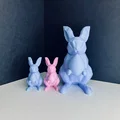 Mô hình chú thỏ cho ngày lễ Phục sinh - Thumbnail 3