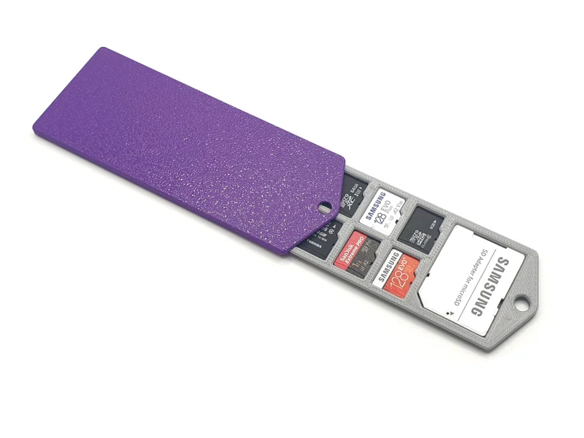 Hộp đựng thẻ Micro SD / SD dạng trượt siêu mỏng - Đa dạng kích thước - Image 1